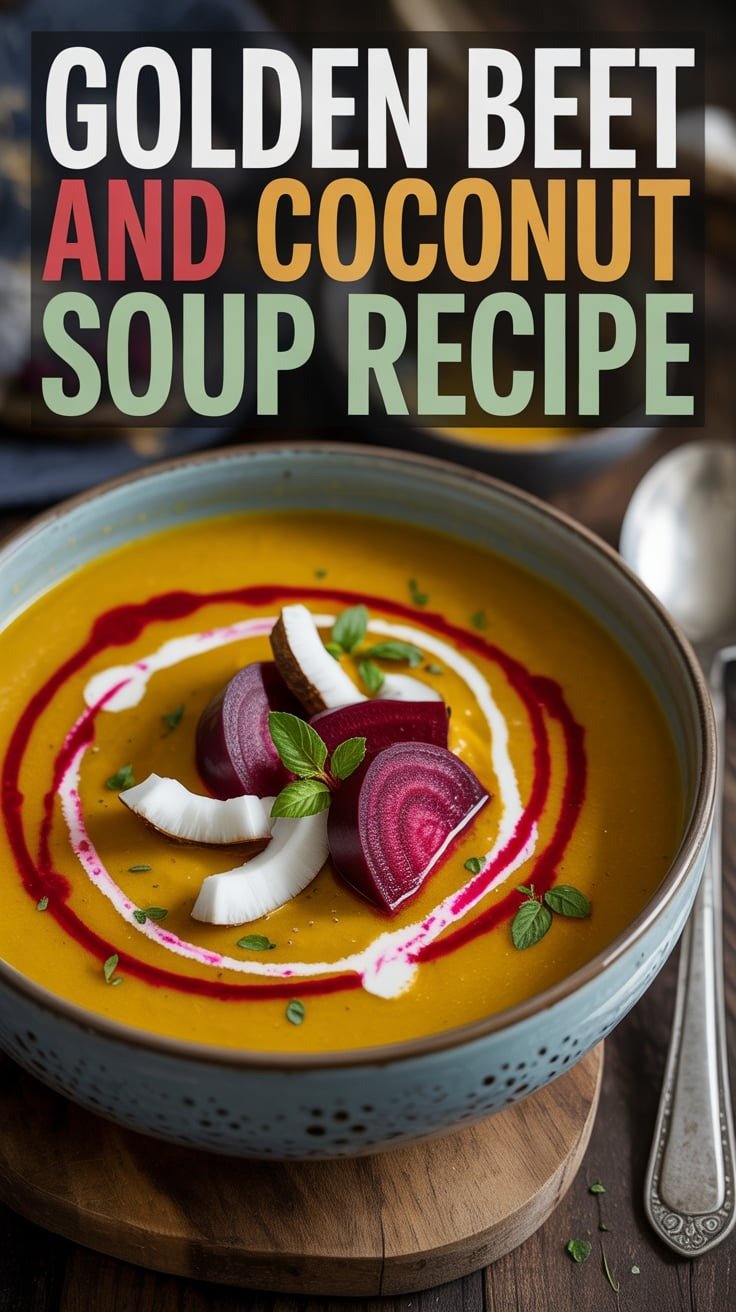 Golden Beet and Coconut Soup