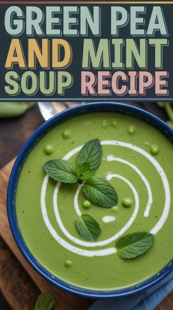Green Pea and Mint Soup