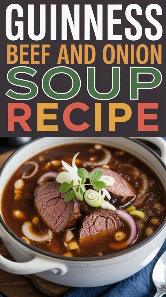 Guinness Beef and Onion Soup