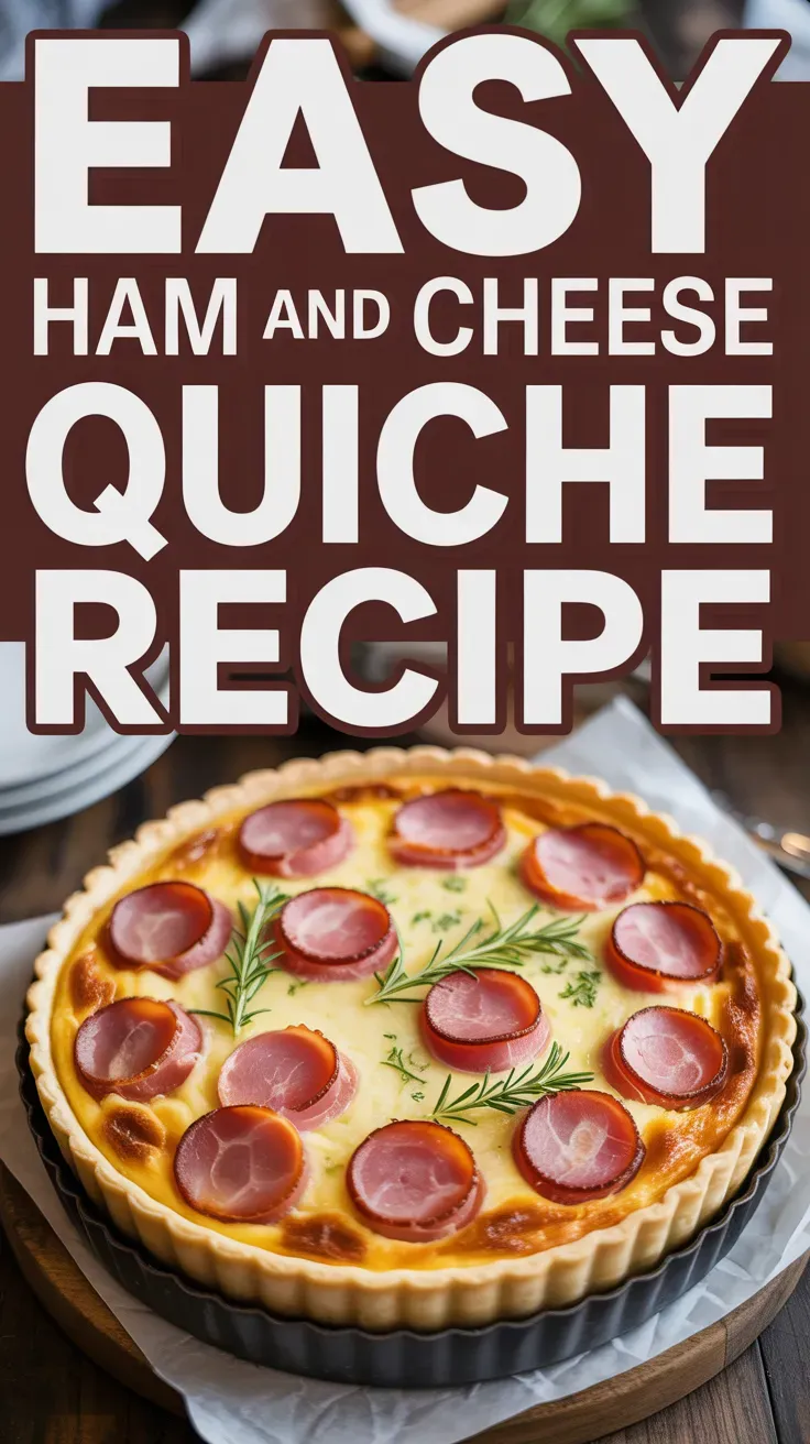 Ham and Cheese Quiche