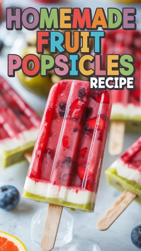 Homemade Fruit Popsicles