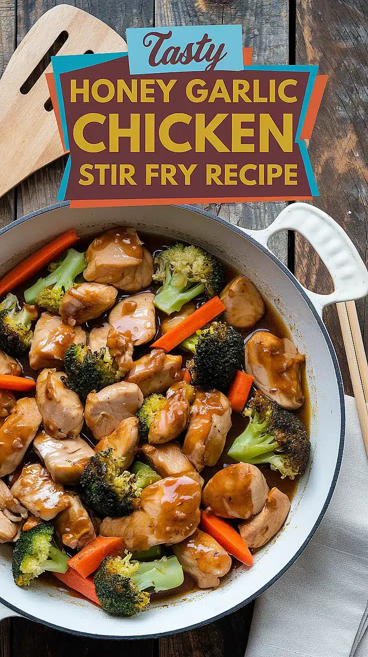 Honey Garlic Chicken Stir Fry