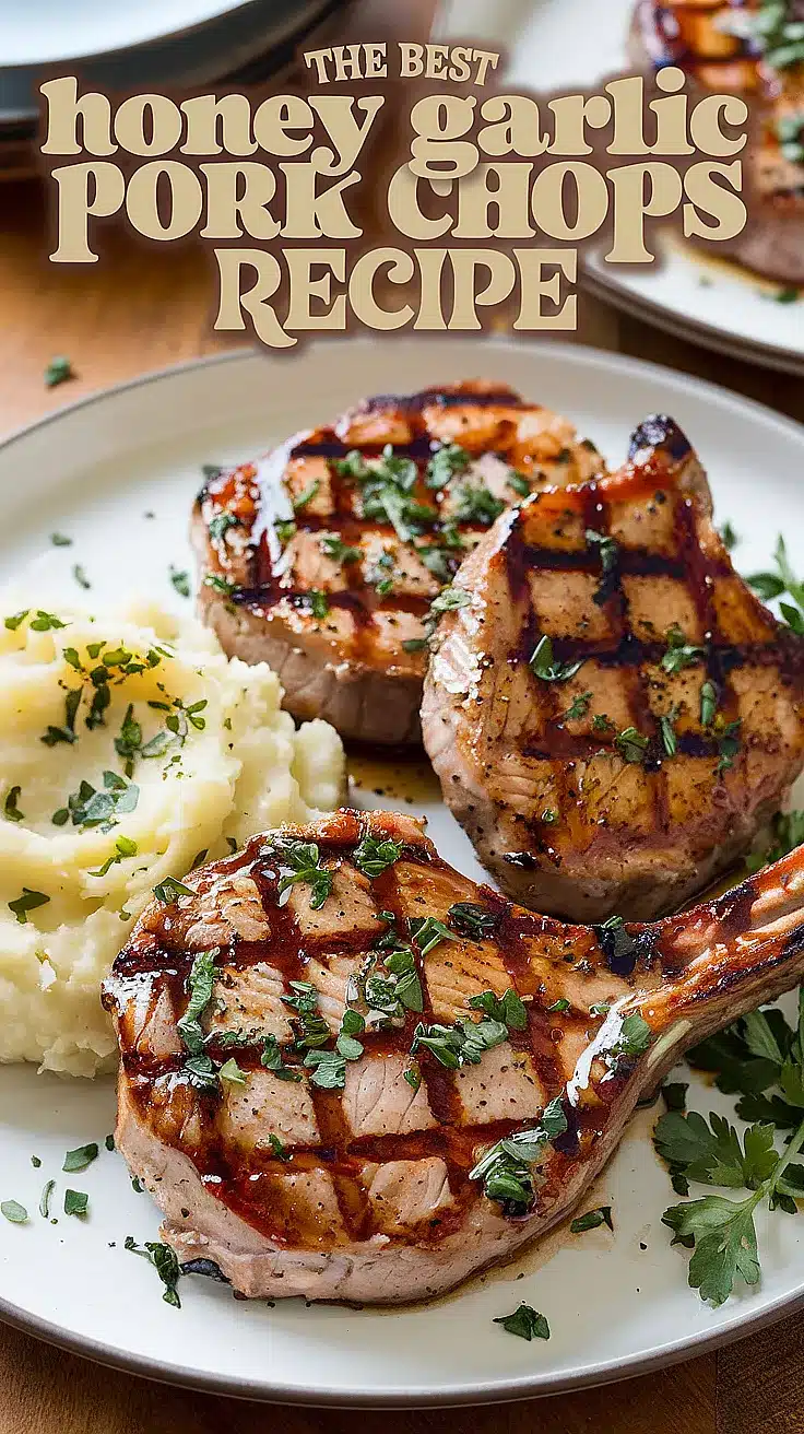 Honey Garlic Pork Chops