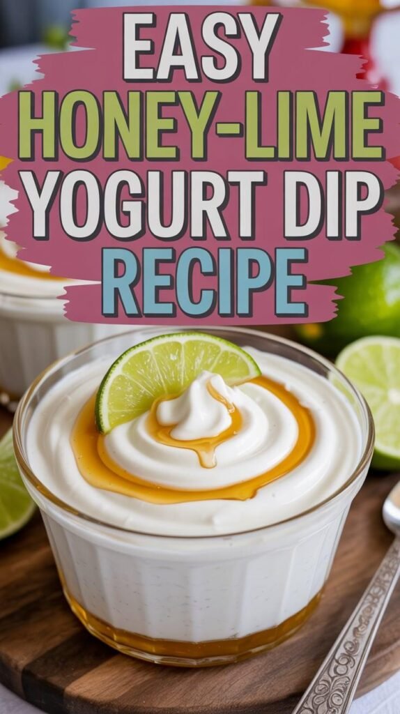 Honey-Lime Yogurt Dip