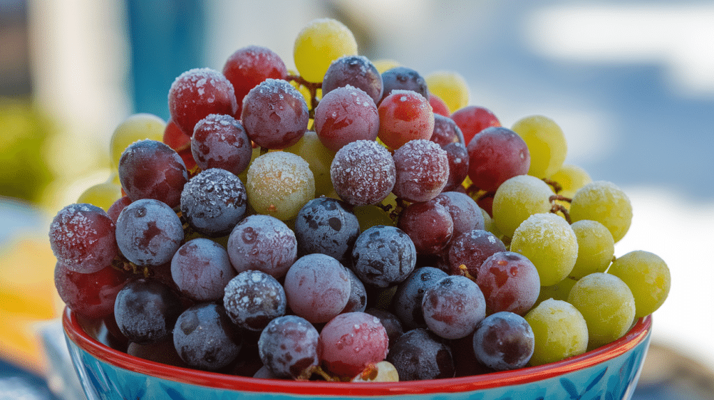 Frozen Grapes