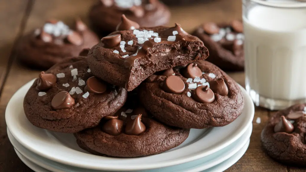 Double Chocolate Chip Cookies