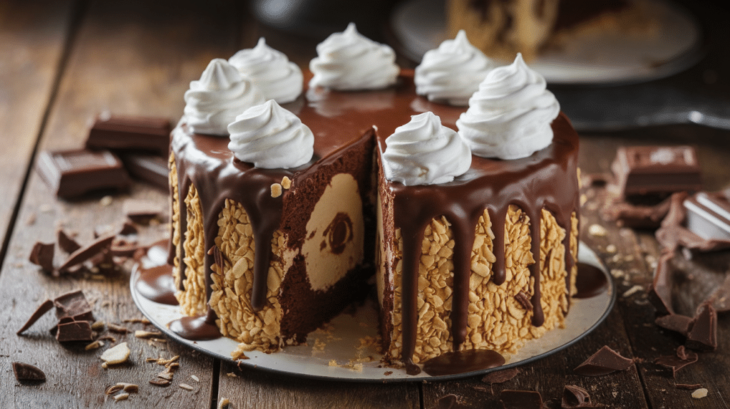 Baileys Chocolate Poke Cake