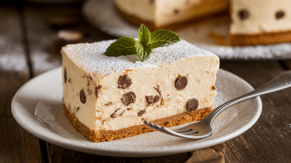 Cannoli Cheesecake Bars