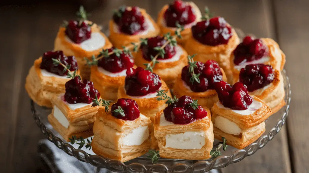 Cranberry Brie Bites