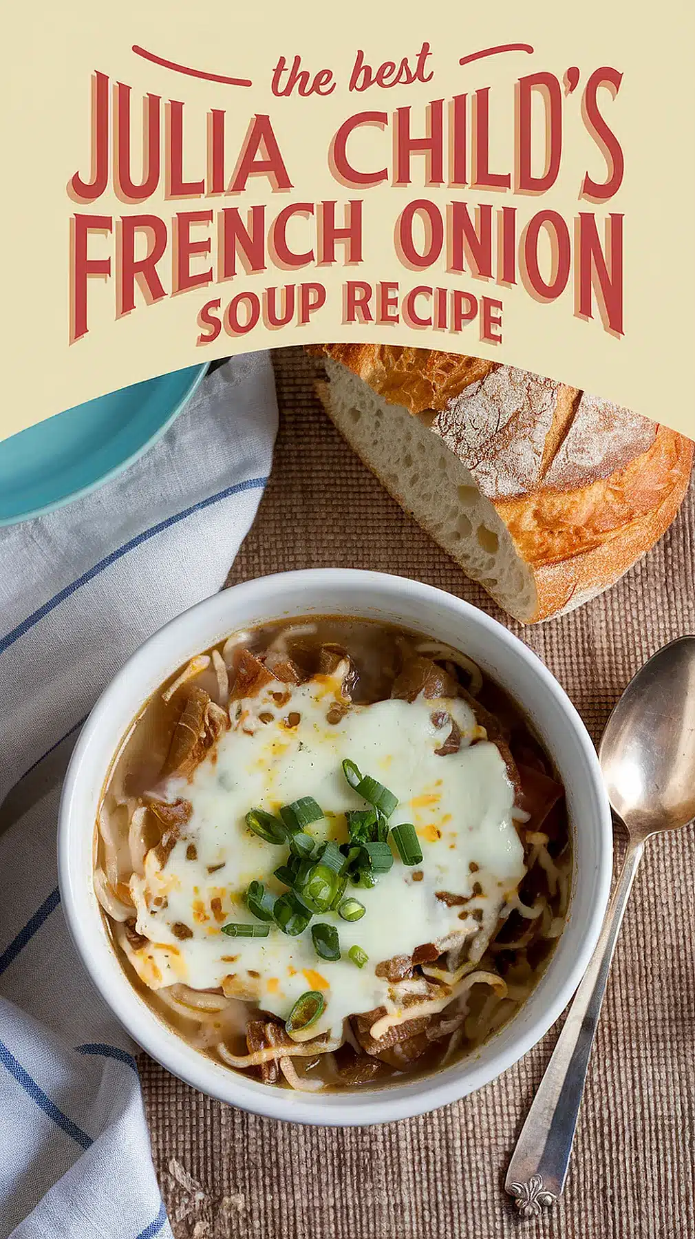 Julia Child’s French Onion Soup