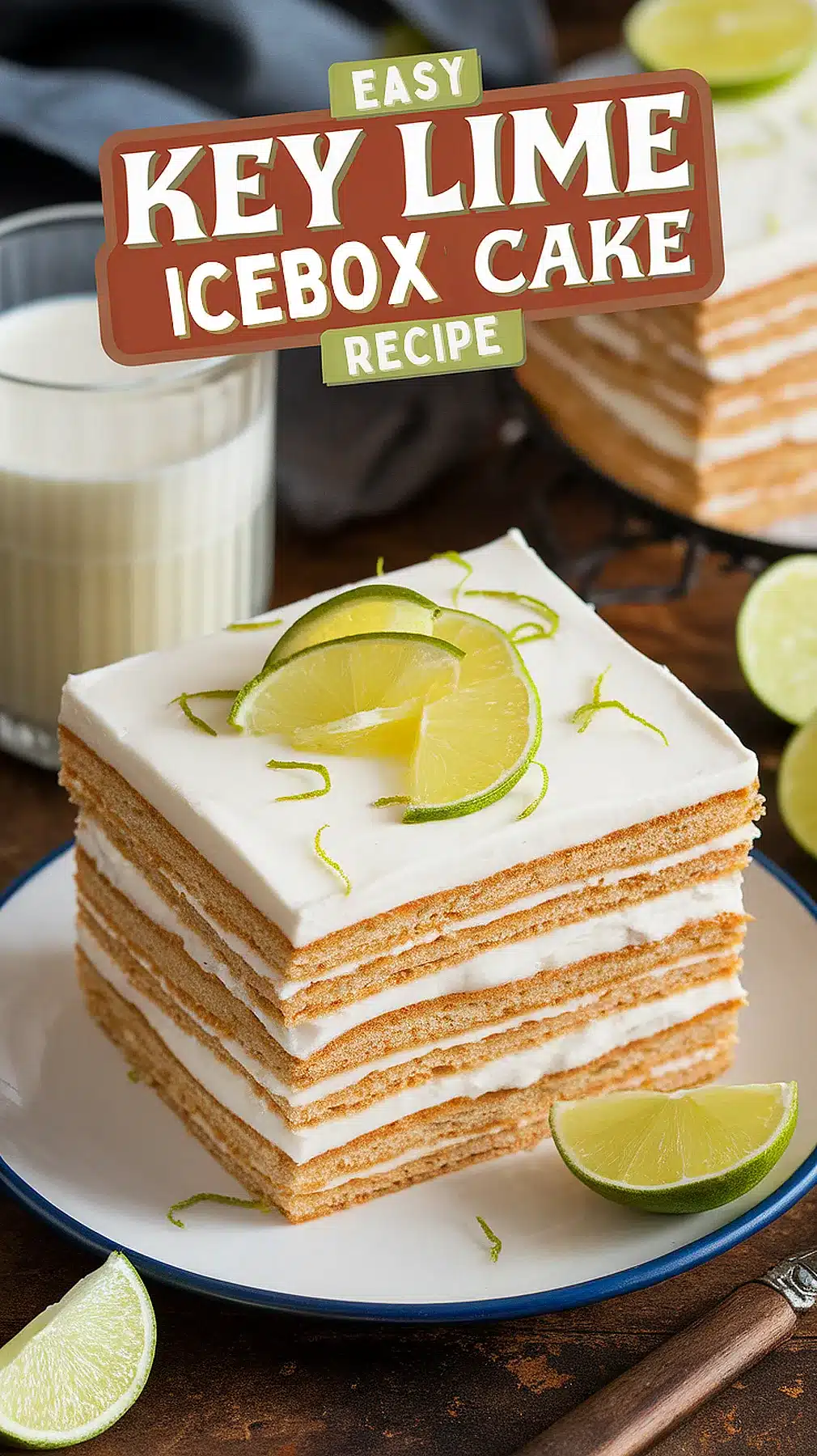 Key Lime Icebox Cake Recipe