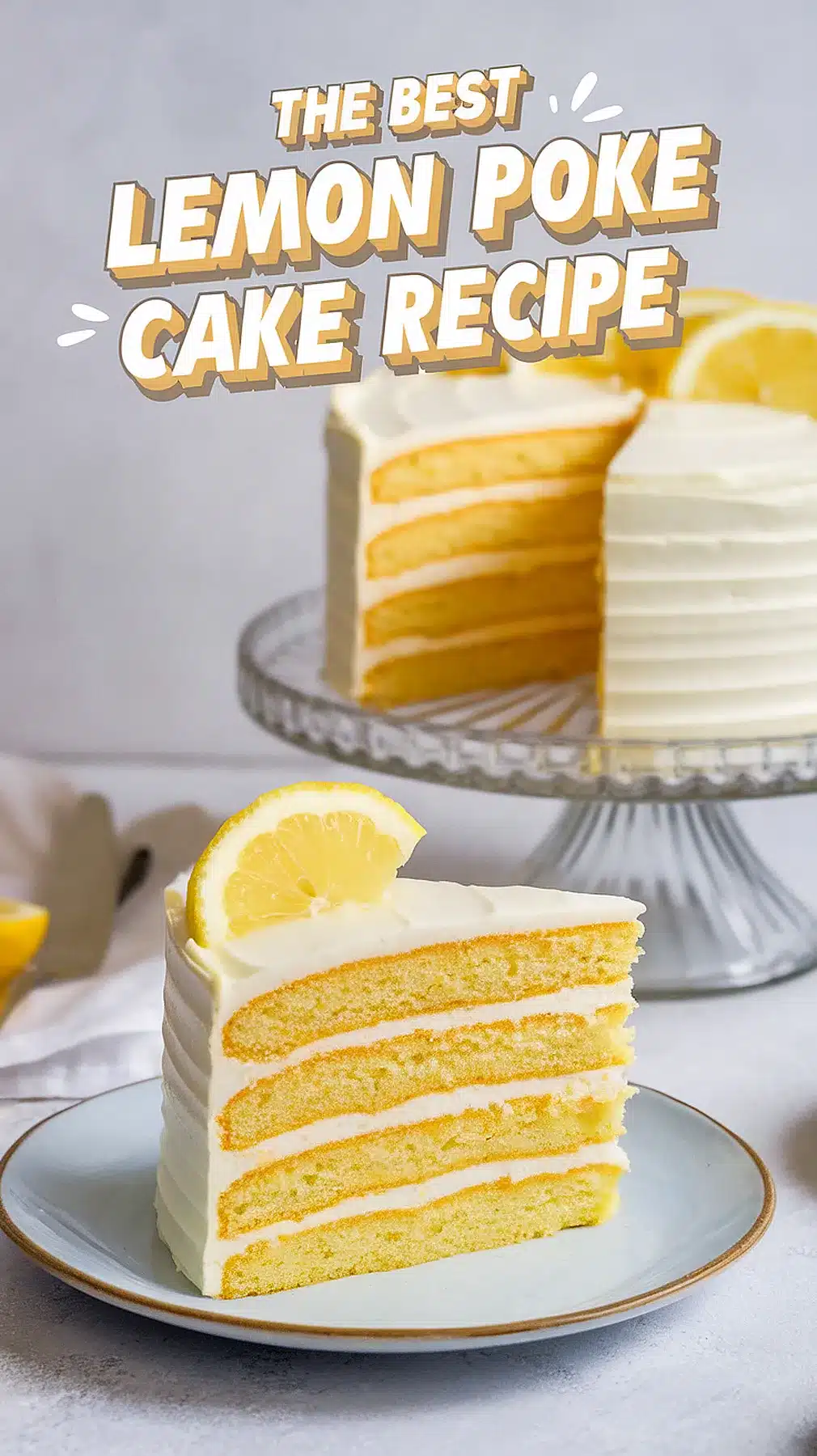 Lemon Poke Cake