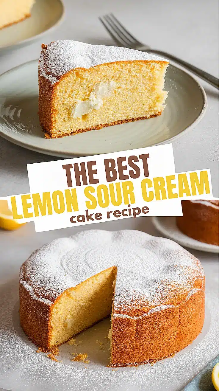 Lemon Sour Cream Cake