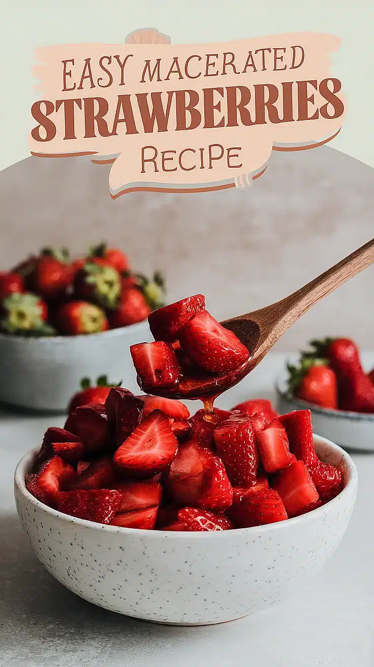 Macerated Strawberries