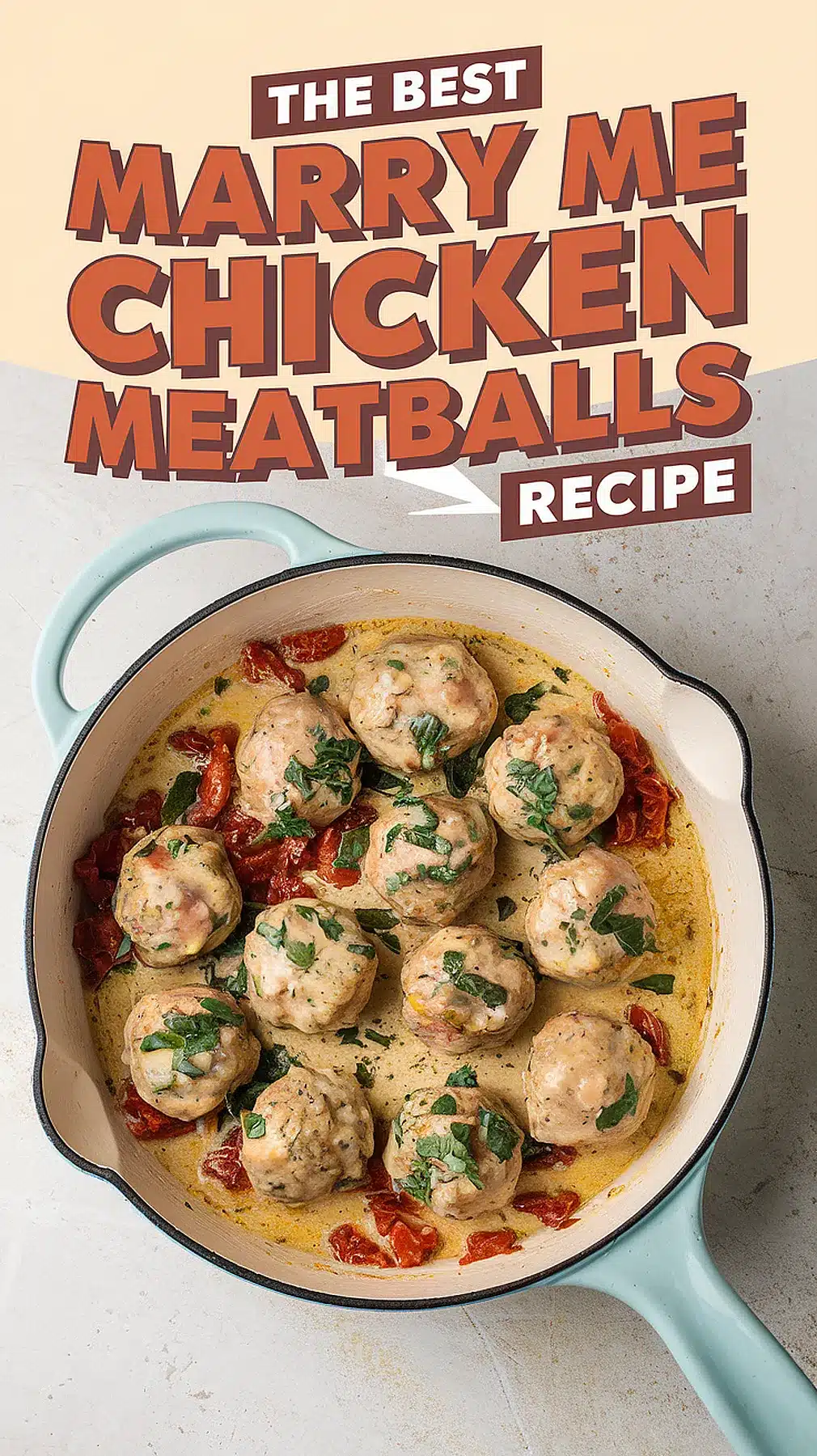 Marry Me Chicken Meatballs