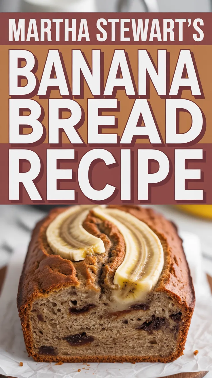 Martha Stewart’s Banana Bread