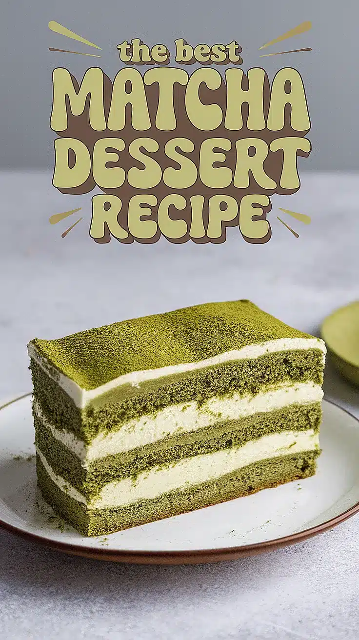 Matcha Desserts