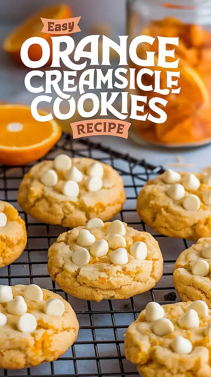 Orange Creamsicle Cookies