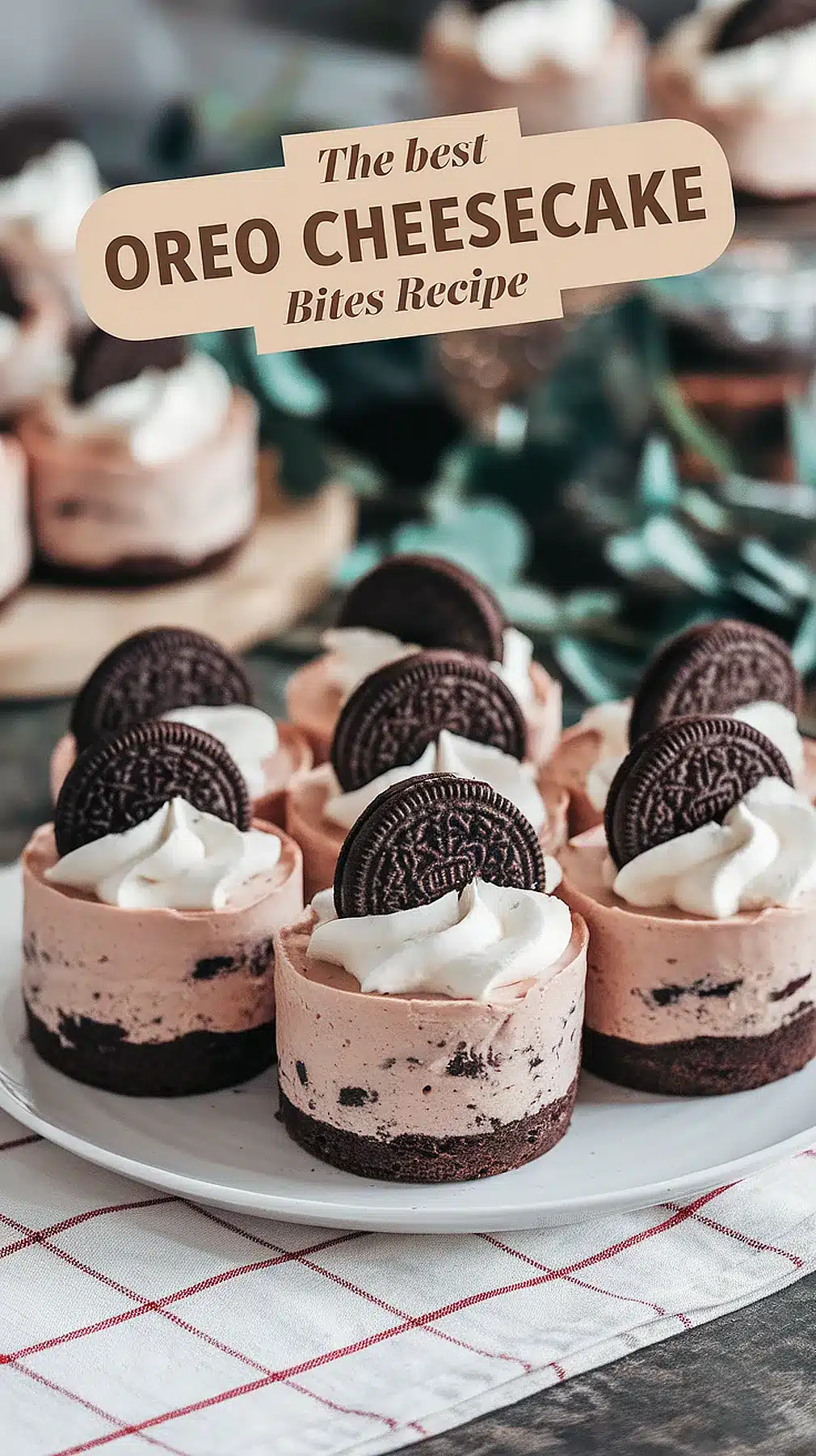 Oreo Cheesecake Bites