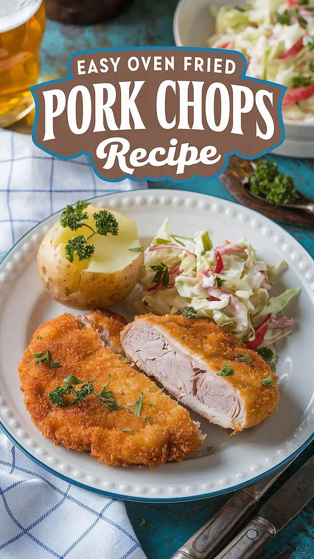 Oven Fried Pork Chops