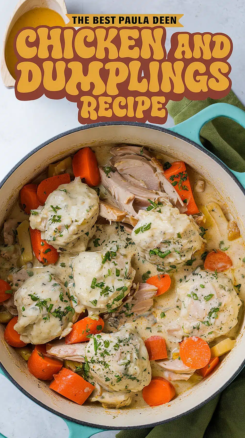 Paula Deen Chicken and Dumplings