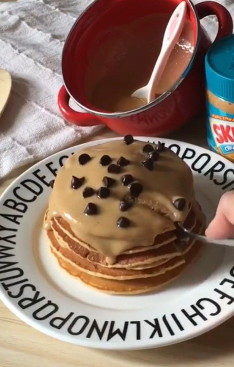 Peanut Butter Pancakes Recipe