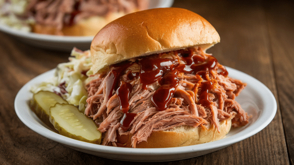 Slow Cooker Texas Pulled Pork