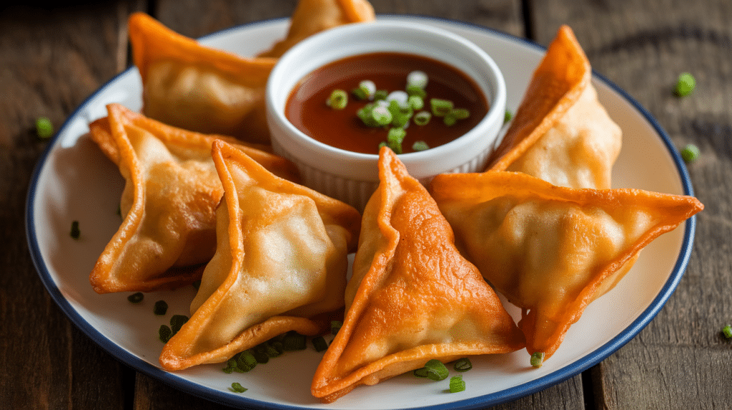 Air Fryer Crab Rangoon