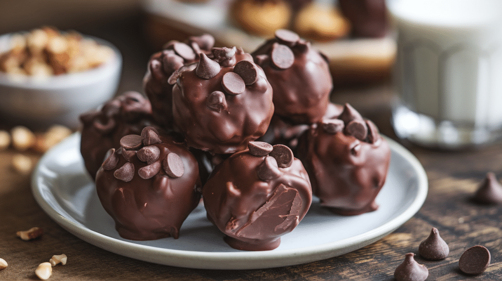 Chocolate Protein Bites