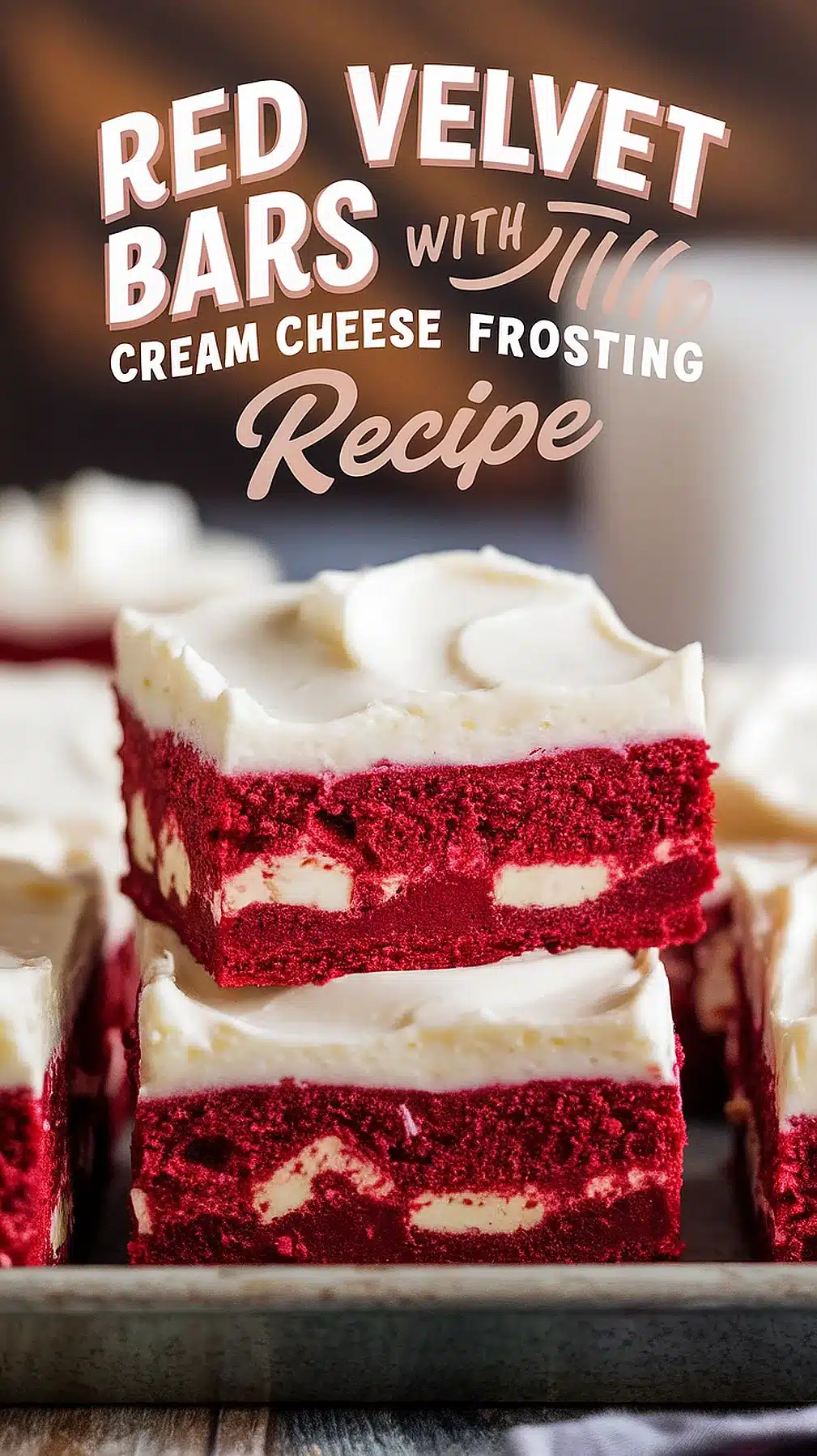 Red Velvet Bars with Cream Cheese Frosting Recipe