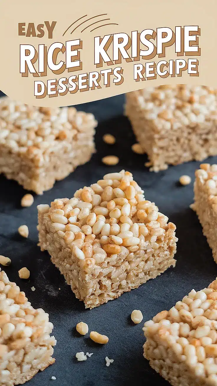 Rice Krispie Desserts