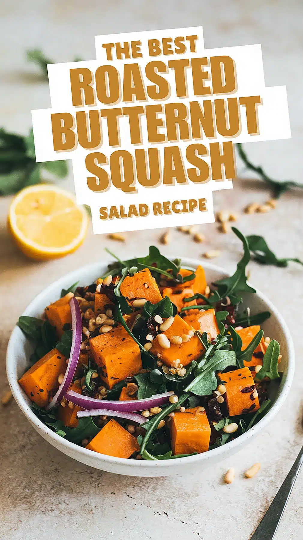 Roasted Butternut Squash Salad