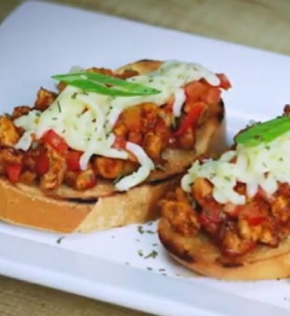 Savory Chicken Bruschetta Melts Recipe