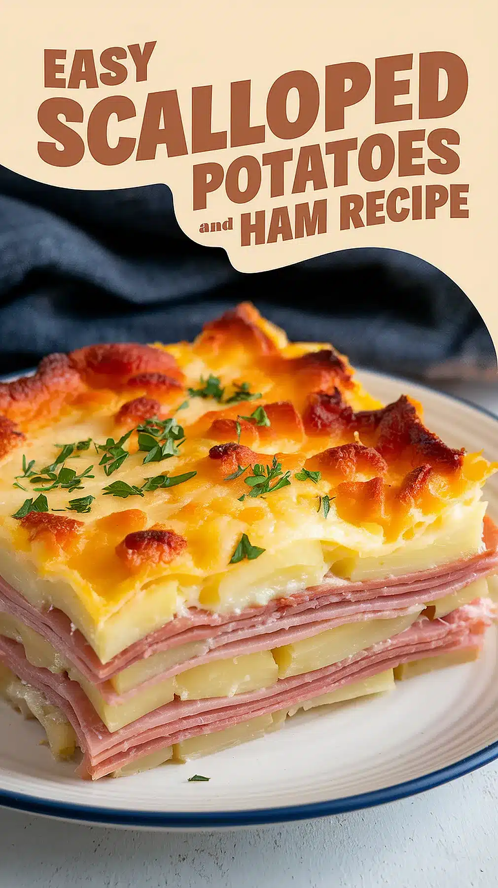 Scalloped Potatoes and Ham