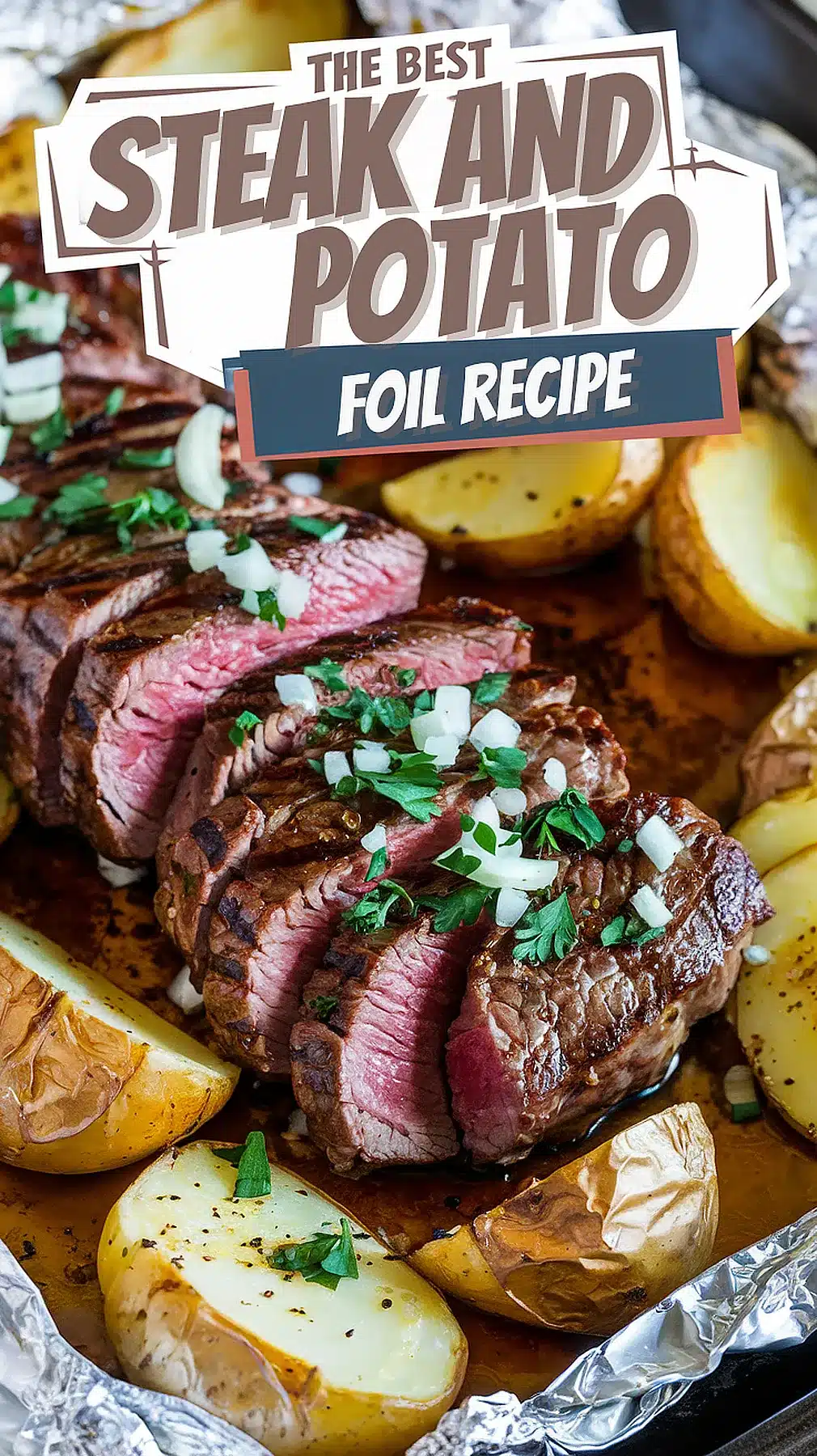 Steak and Potato Foil Packets