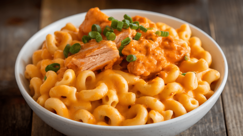 Buffalo Chicken Mac and Cheese