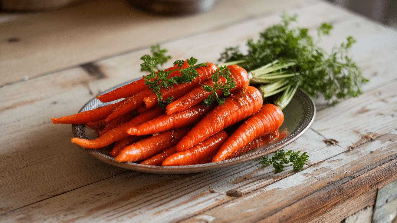 Sweet and Savory Candied Carrots Recipe - Food Blasts