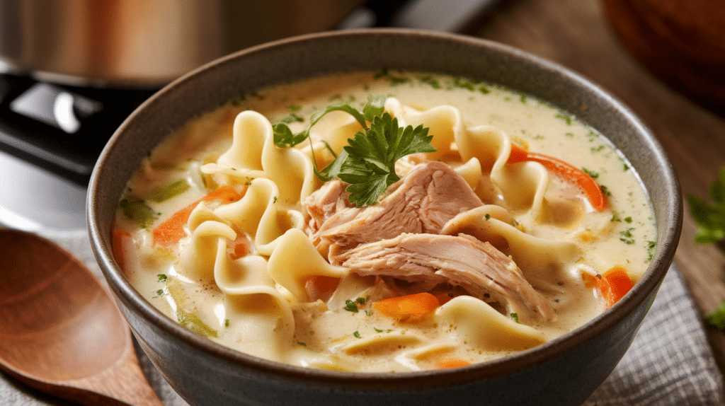 Crack Chicken Noodle Soup