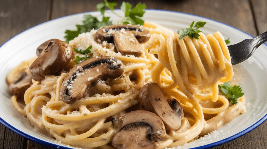 Mushroom Carbonara recipe