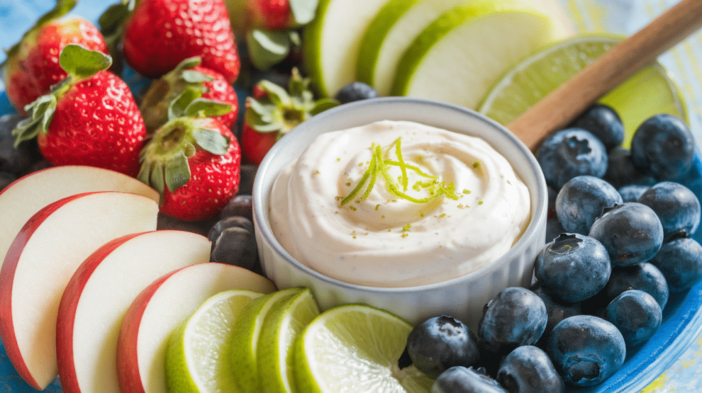 Honey-Lime Yogurt Dip