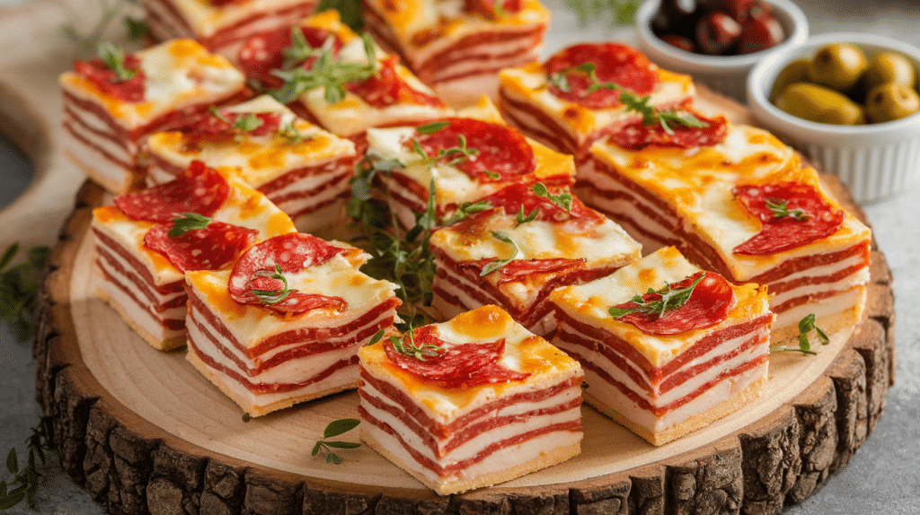 Antipasto Squares