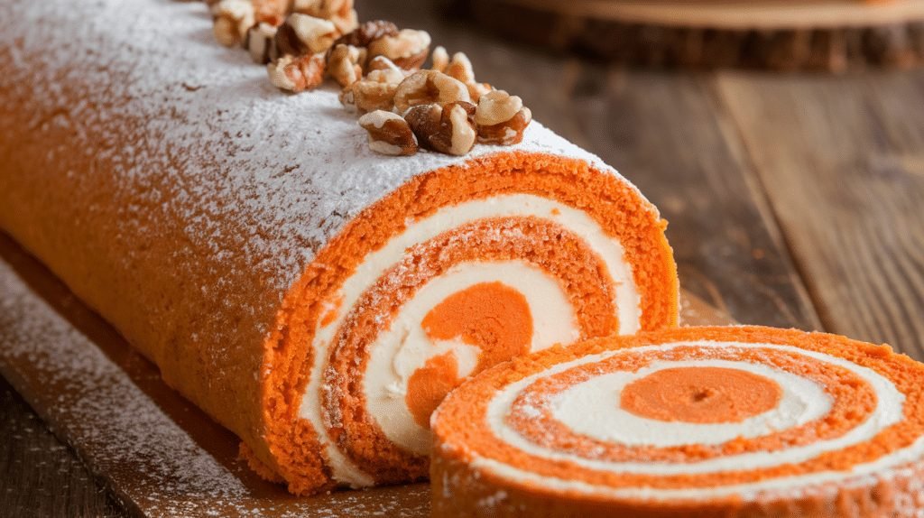 Carrot Cake Roll