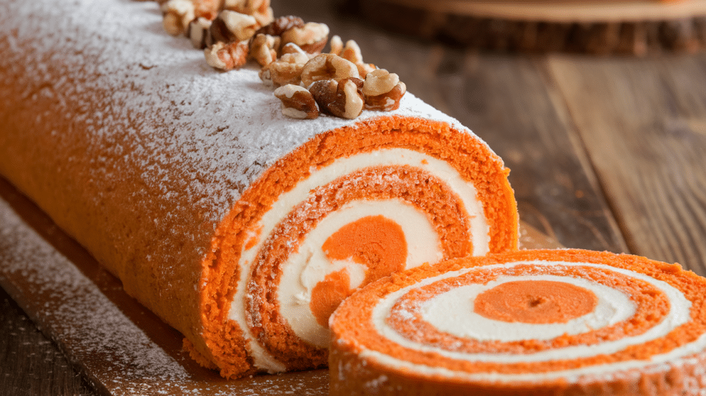 Carrot Cake Roll