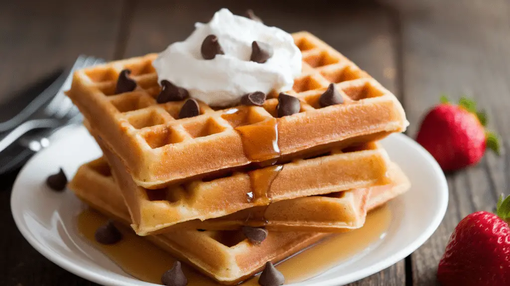 Chocolate Chip Waffles