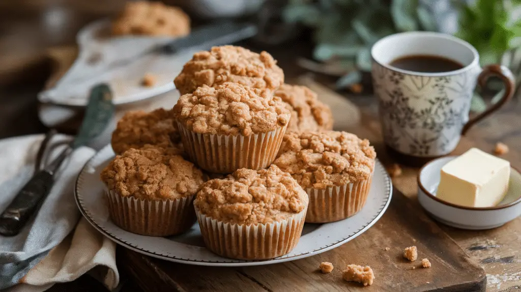 Cinnamon Streusel Muffins