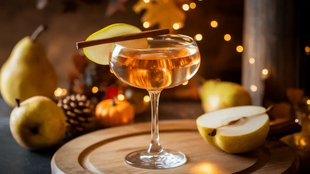 Spiced Pear Martini