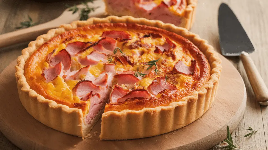 Ham and Cheese Quiche