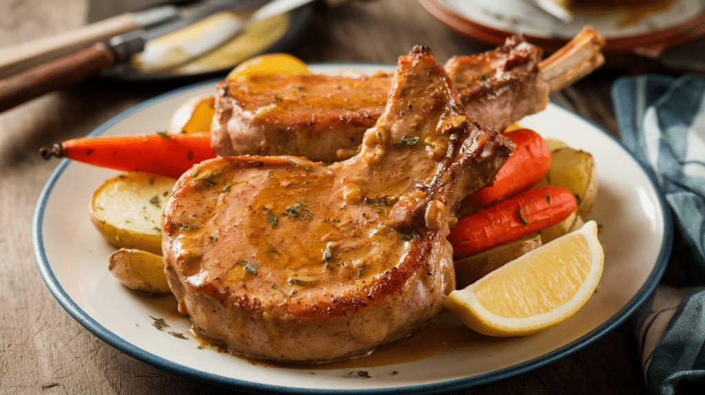 Honey Mustard Pork Chops