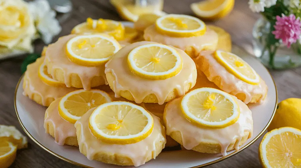 Glazed Lemon Cookies Recipe