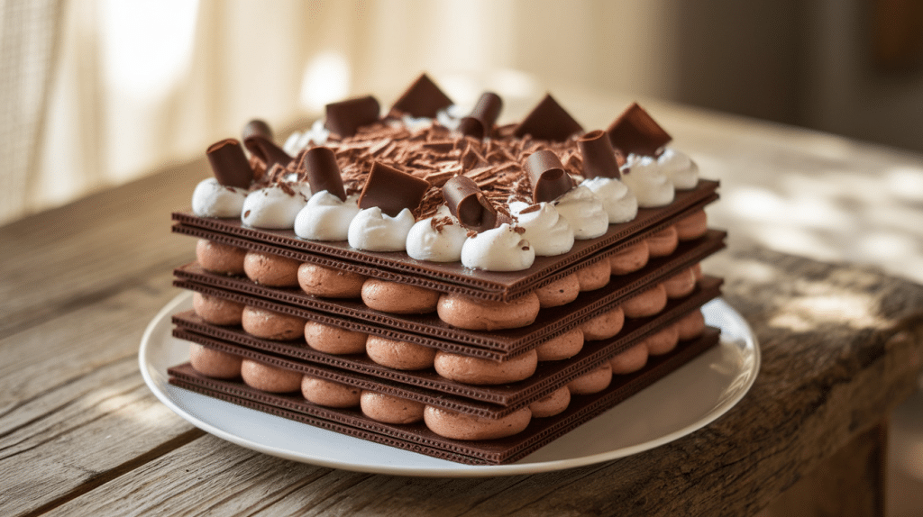 Chocolate Icebox Cake